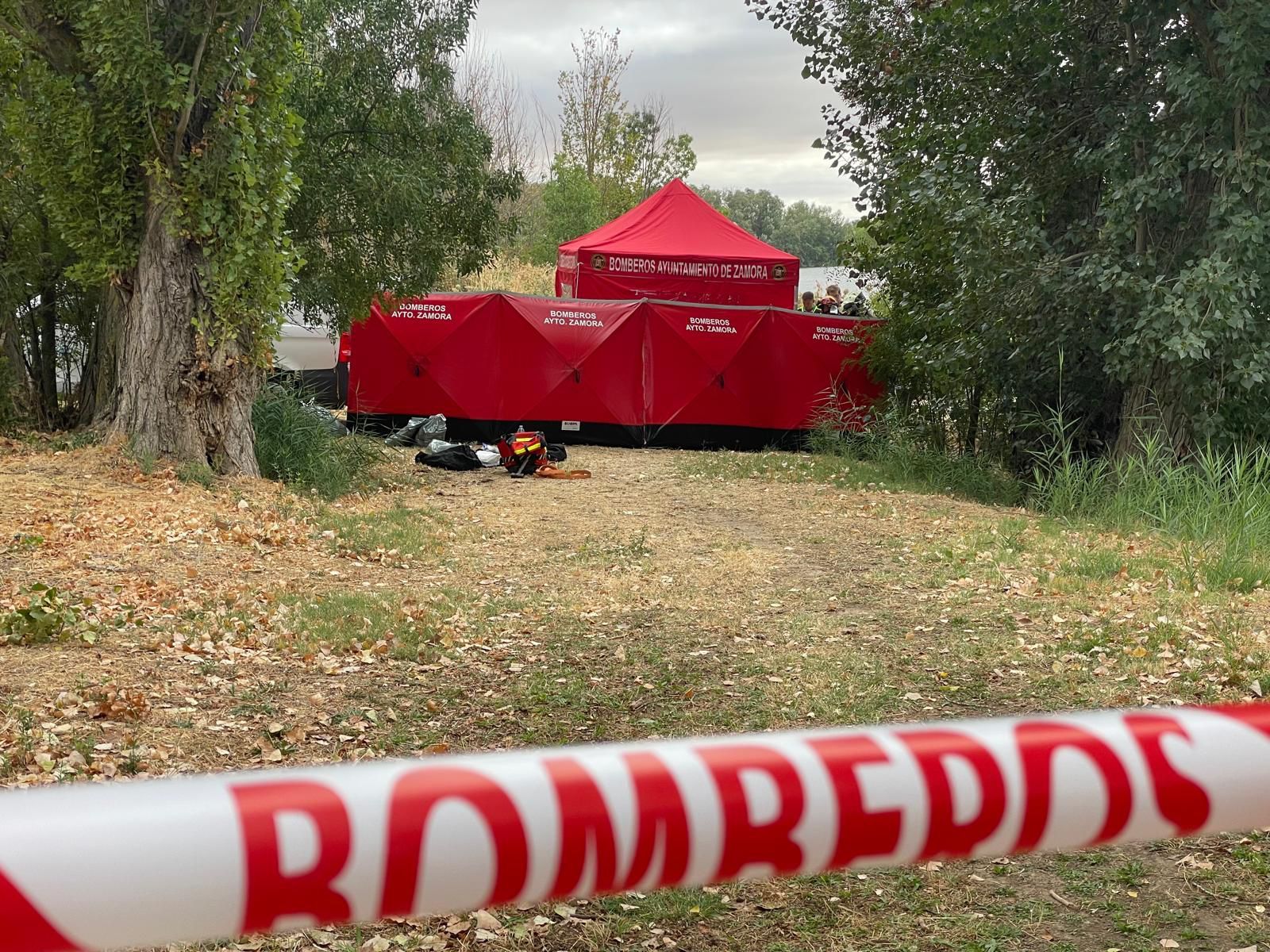 Rescatado el cuerpo de un varón en el río Duero en Zamora.