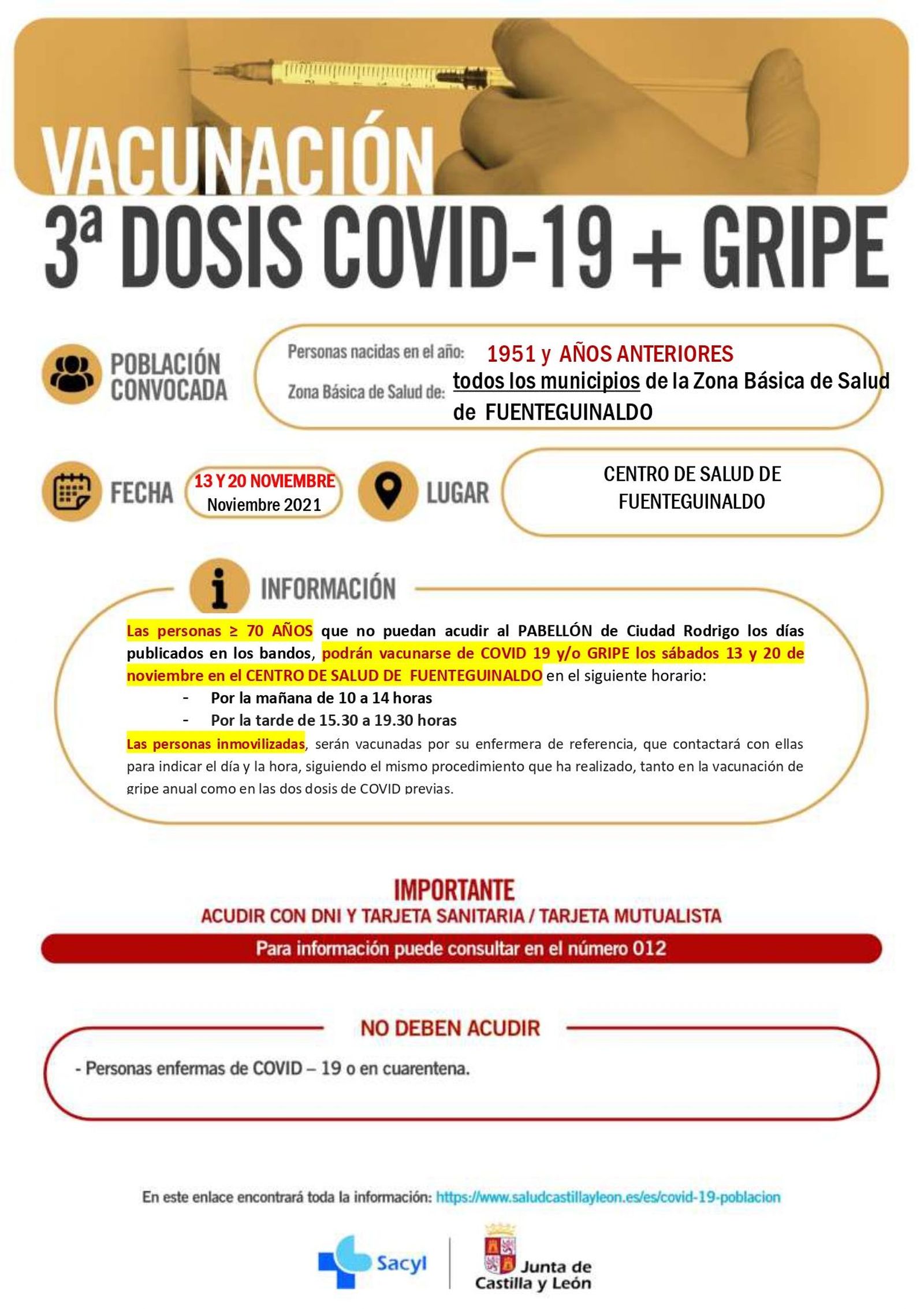 FUENTEGUINALDO VACUNACIÓN GRIPE + COVID 19 ≥ 70 AÑOS 13 y 20 noviembre 2021. page 0001