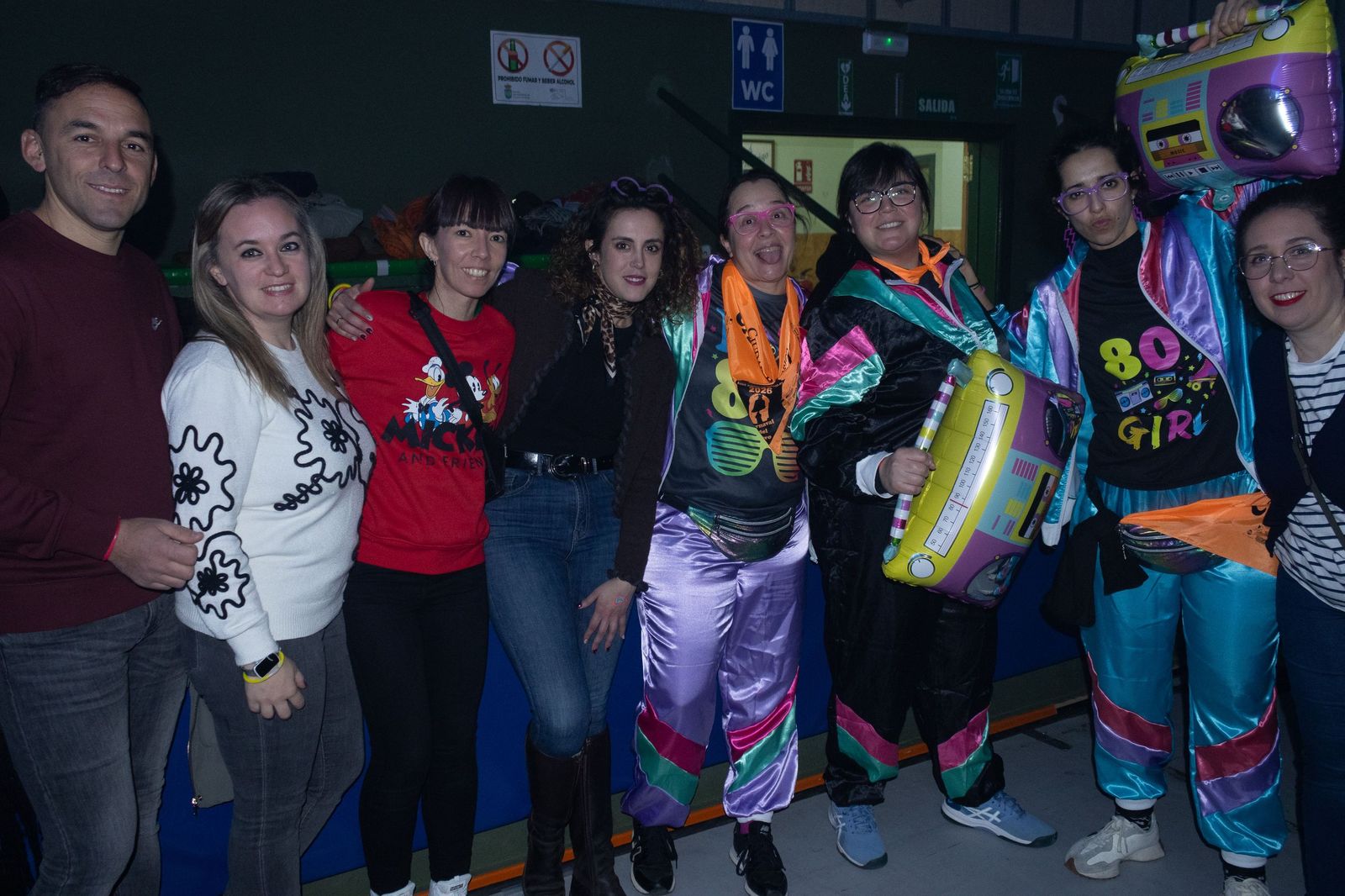 Salamanca de noche, sábado del Carnaval del Toro de Ciudad Rodrigo