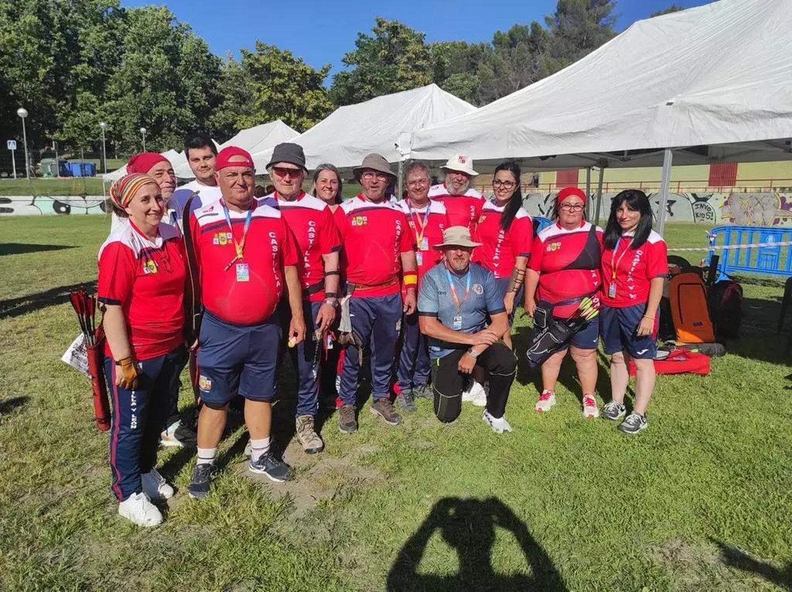 El zamorano Bernardo Martínez se proclama campeón nacional por equipos con la selección de Castilla y León de tiro con arco