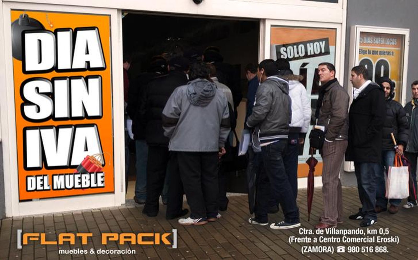 Muebles Flat Pack anuncia el auténtico "Día sin IVA" del Mueble