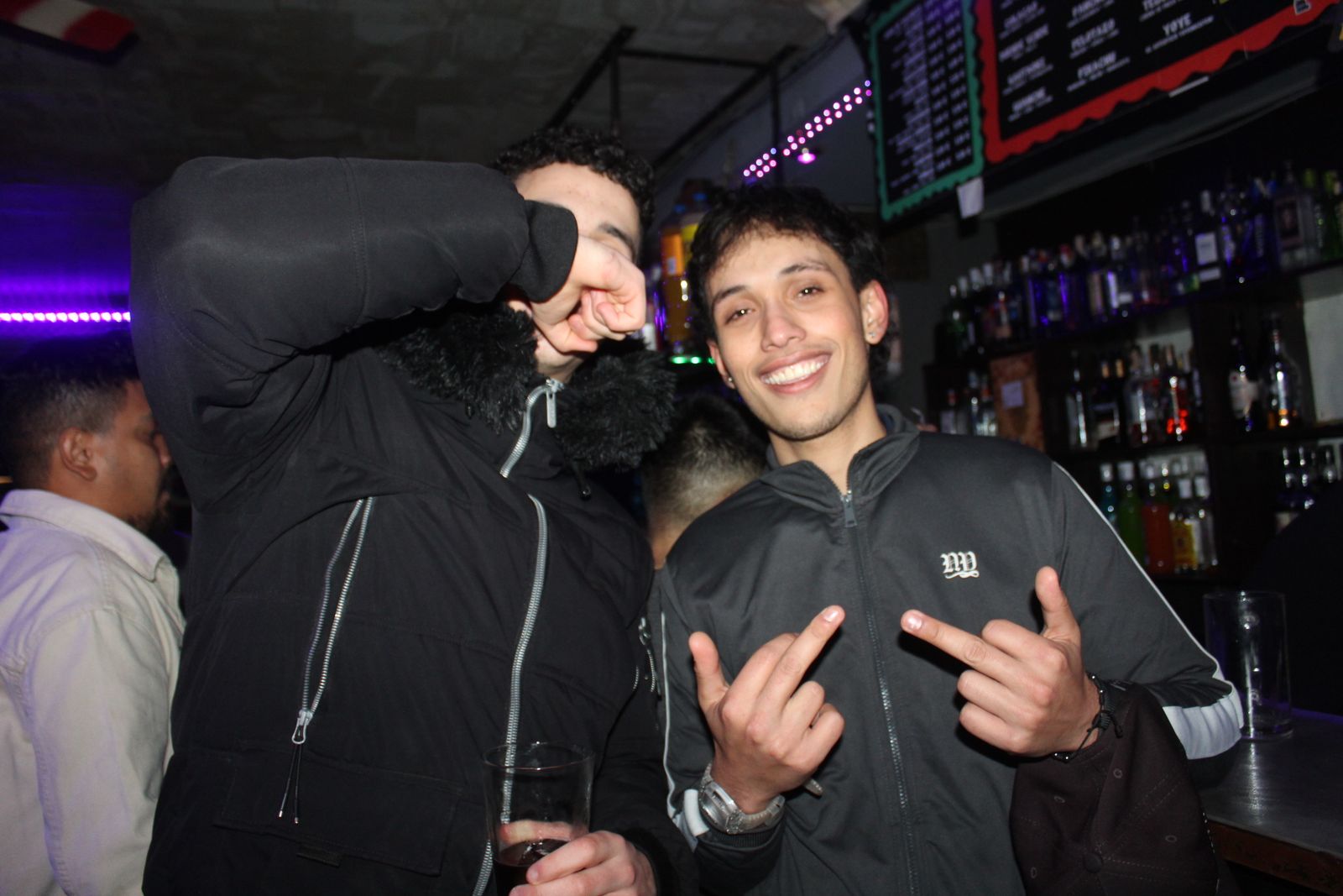 Salamanca de noche, viernes 24 de enero