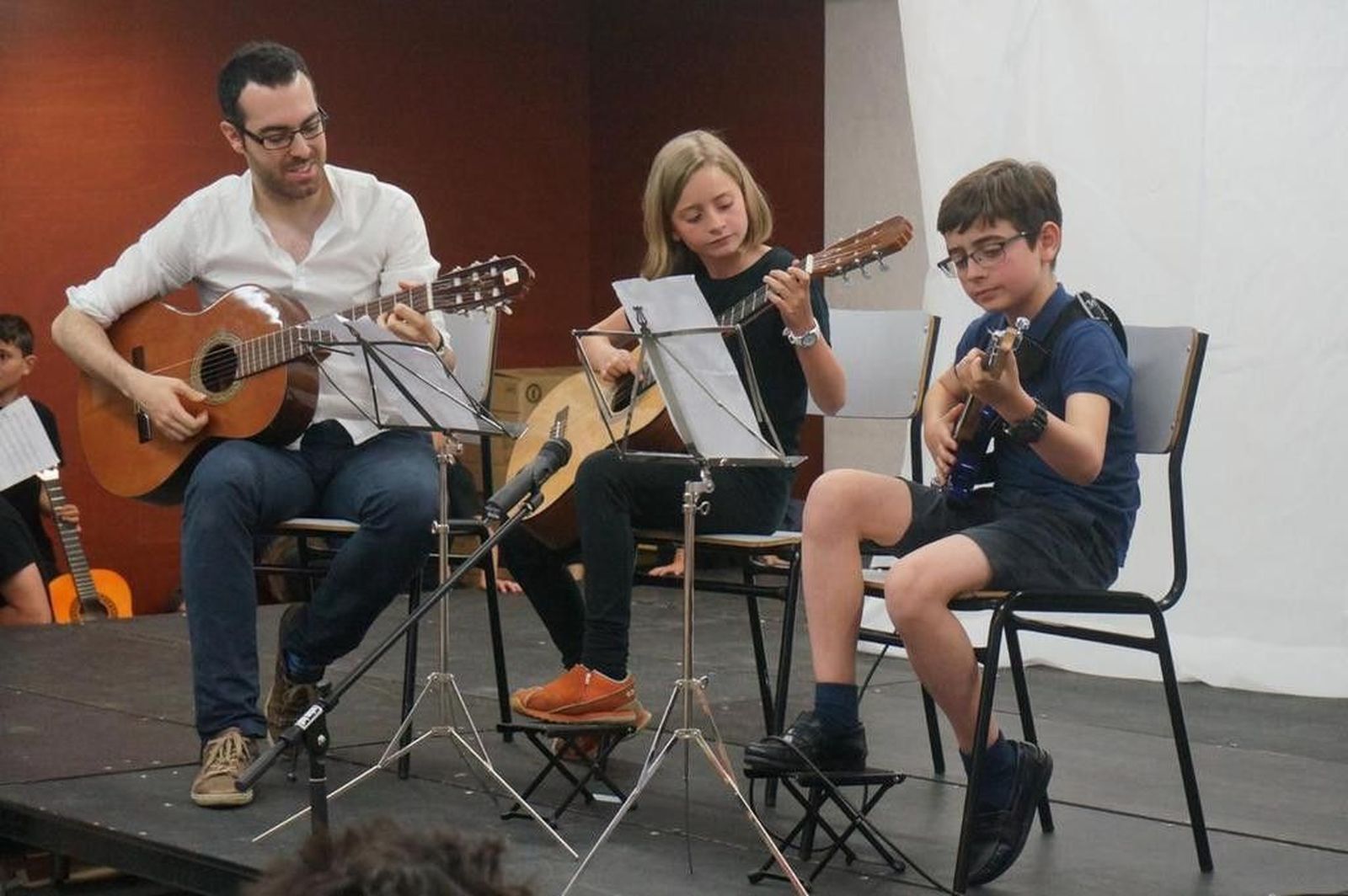Concierto de fin de curso de los alumnos de la Escuela Municipal de Música