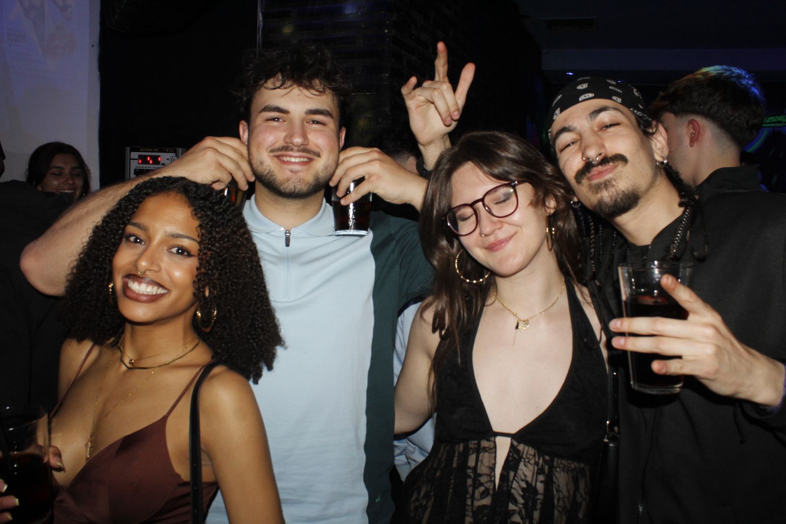 Salamanca de noche, sabado 25 de abril