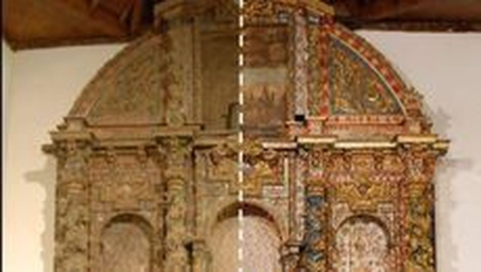 La parroquia de San Vitero restaura su retablo mayor