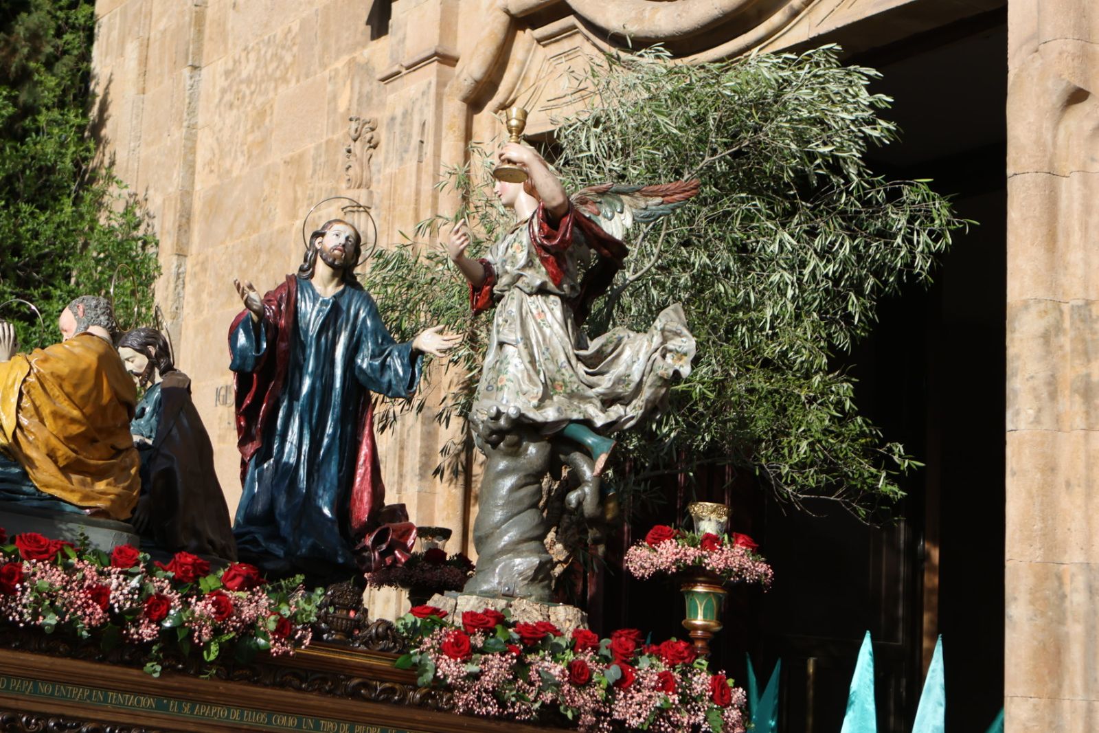 La Oración de Jesús en el Huerto de los Olivos recobra todo su esplendor en las calles de Salamanca
