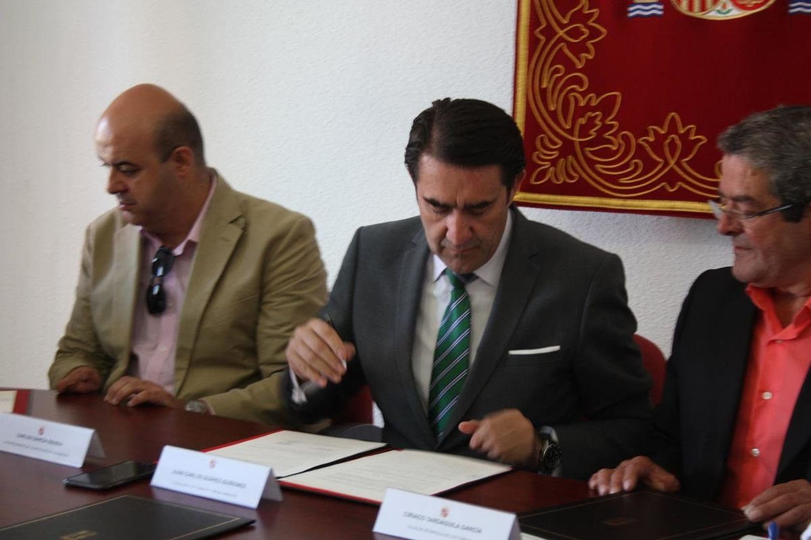 Suárez-Quiñones visita Matilla de los Caños