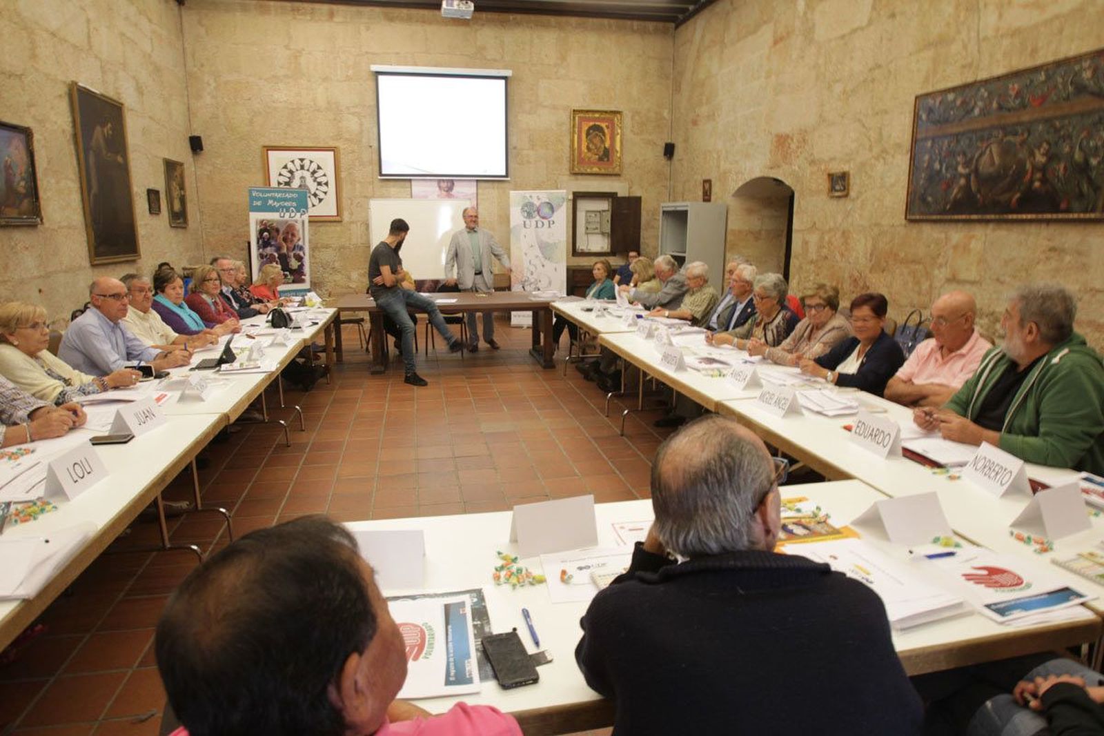 Jornada formativa de voluntariado de Unión Democrática de Pensionistas y Jubilados de España