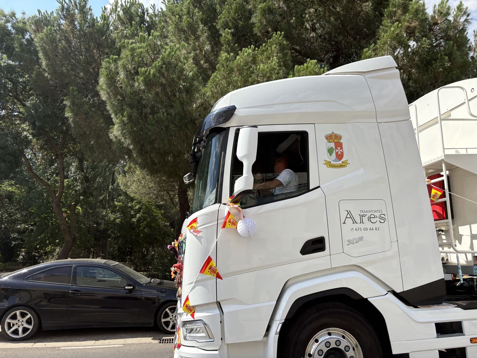 GALERÍA | Los transportistas celebran San Cristobal por las calles de Zamora
