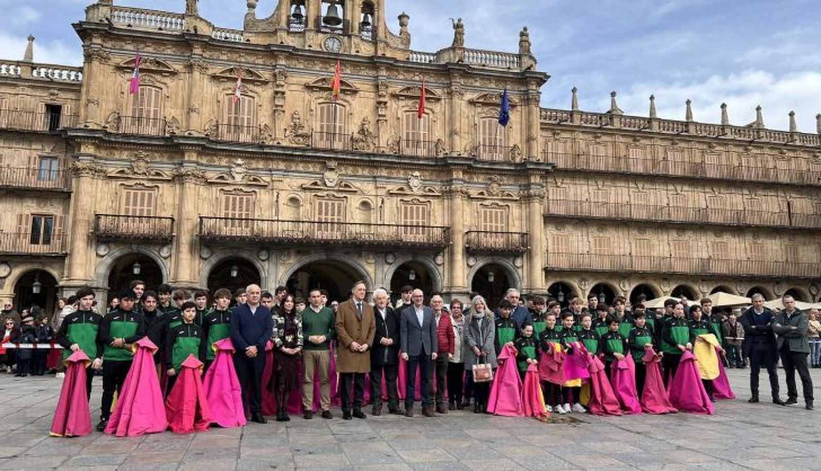 Exhibición de alumnos de la Escuela de Tauromaquia de Salamanca en la Plaza. Foto: Ayuntamiento de Salamanca Exhibición de alumnos de la Escuela de Tauromaquia de Salamanca en la Plaza. Foto: Ayuntamiento de Salamanca