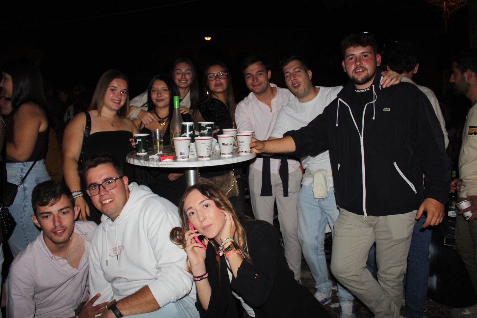 Ambiente en la Feria de Día en la tarde de este sábado