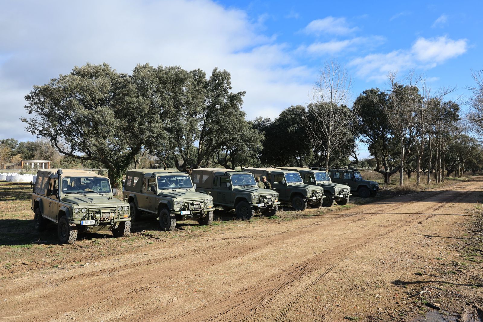 Campamento Monte la Reina. Archivo