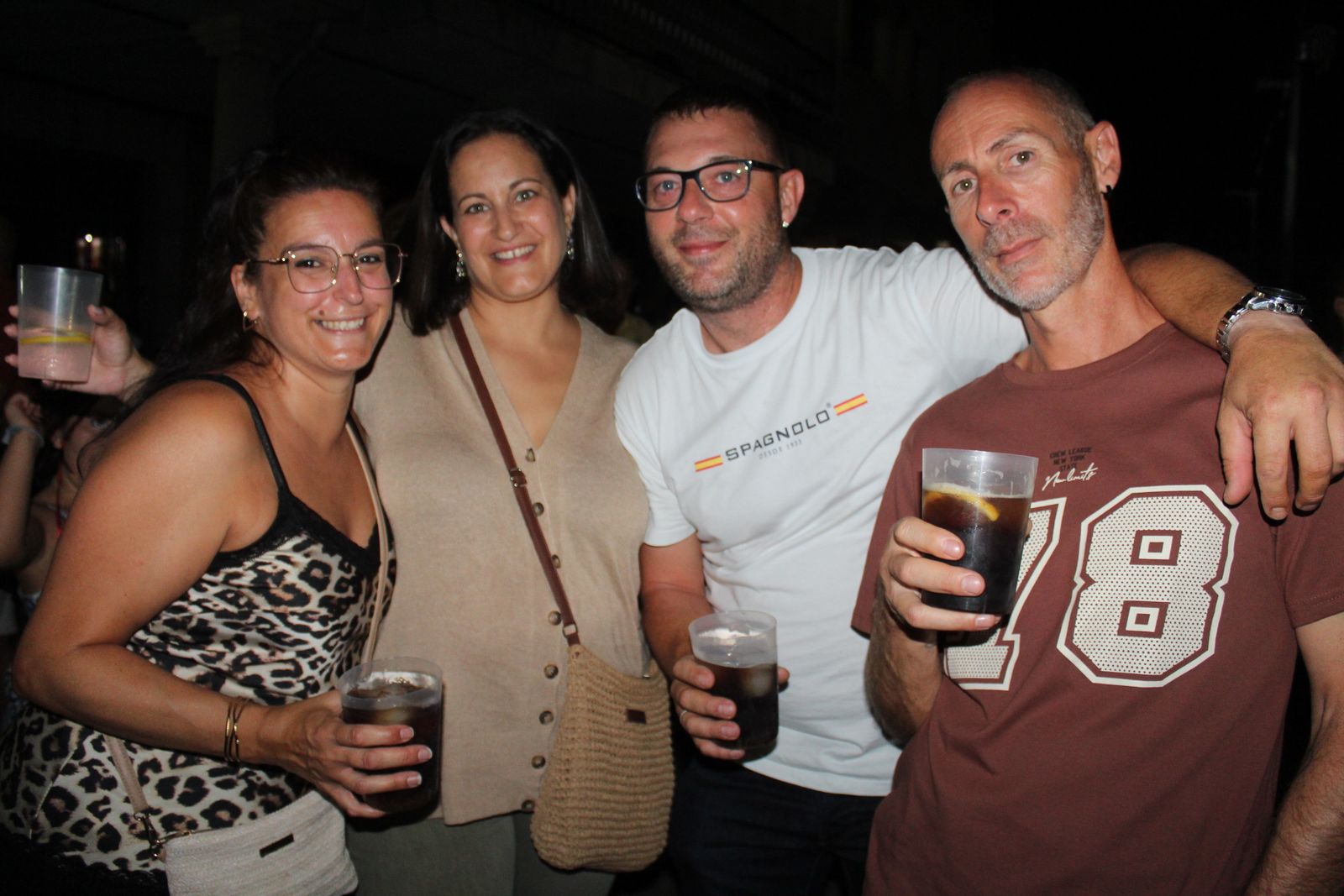 Salamanca de noche, sábado 16 de agosto