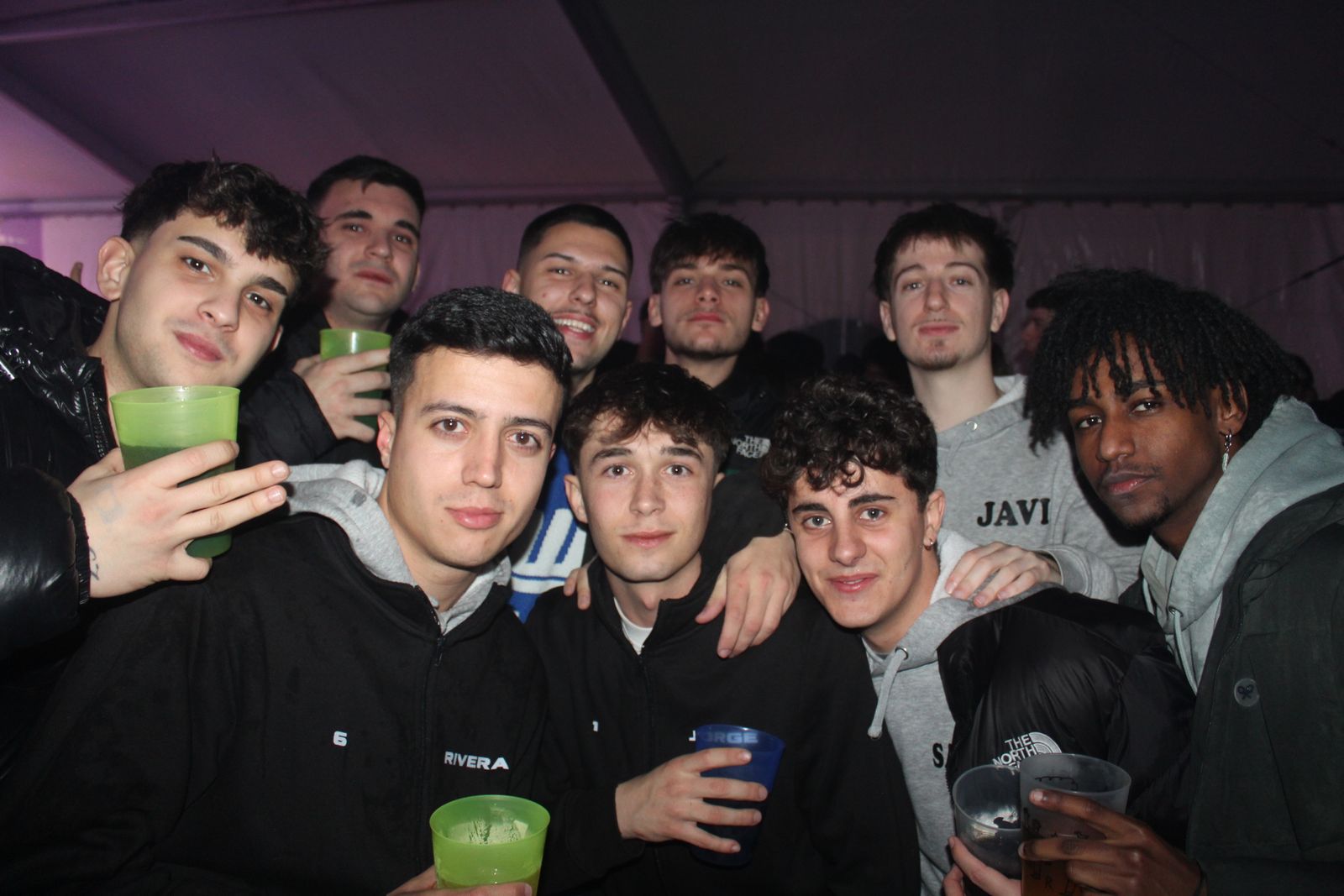 Salamanca de noche, sábado 7 de febrero