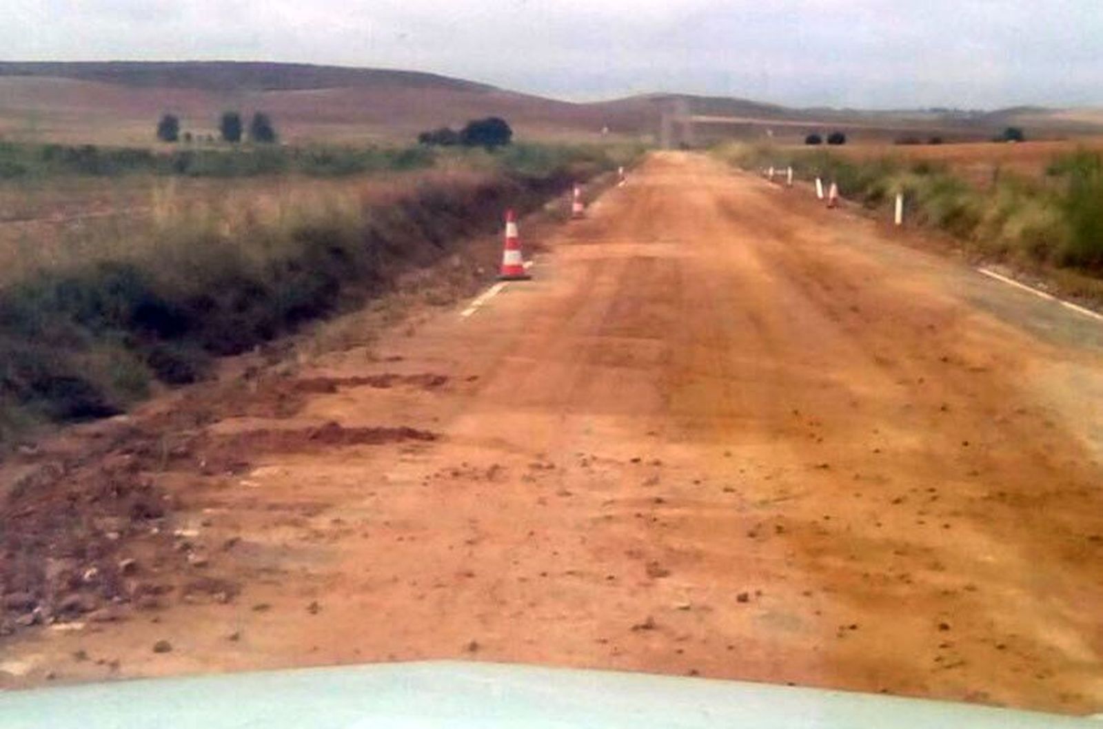 Valcabado cubillos carretera arrastres