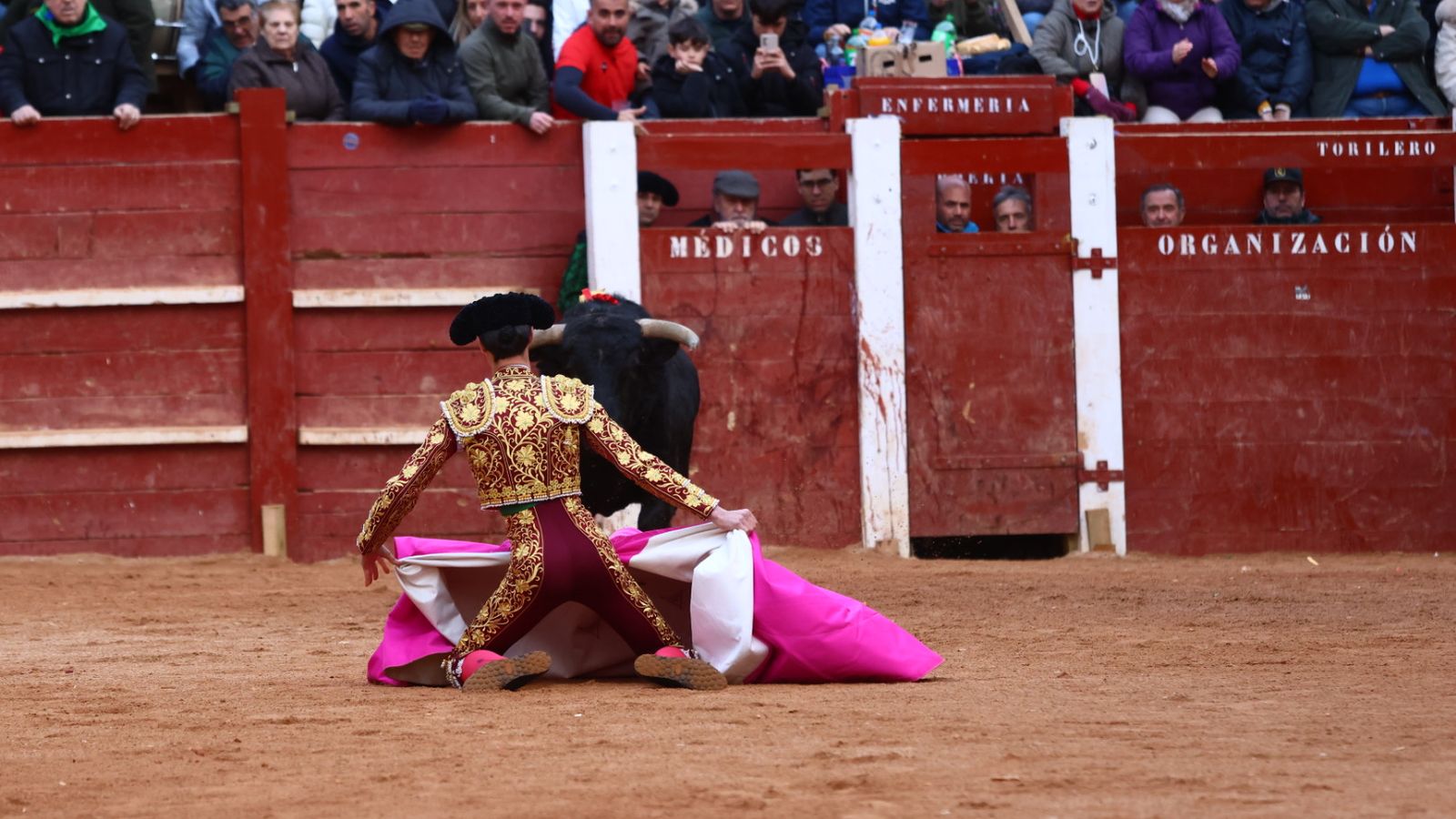 Diego Mateos en la novillada con picadores de lunes en el Carnaval del Toro de Ciudad Rodrigo 2026
