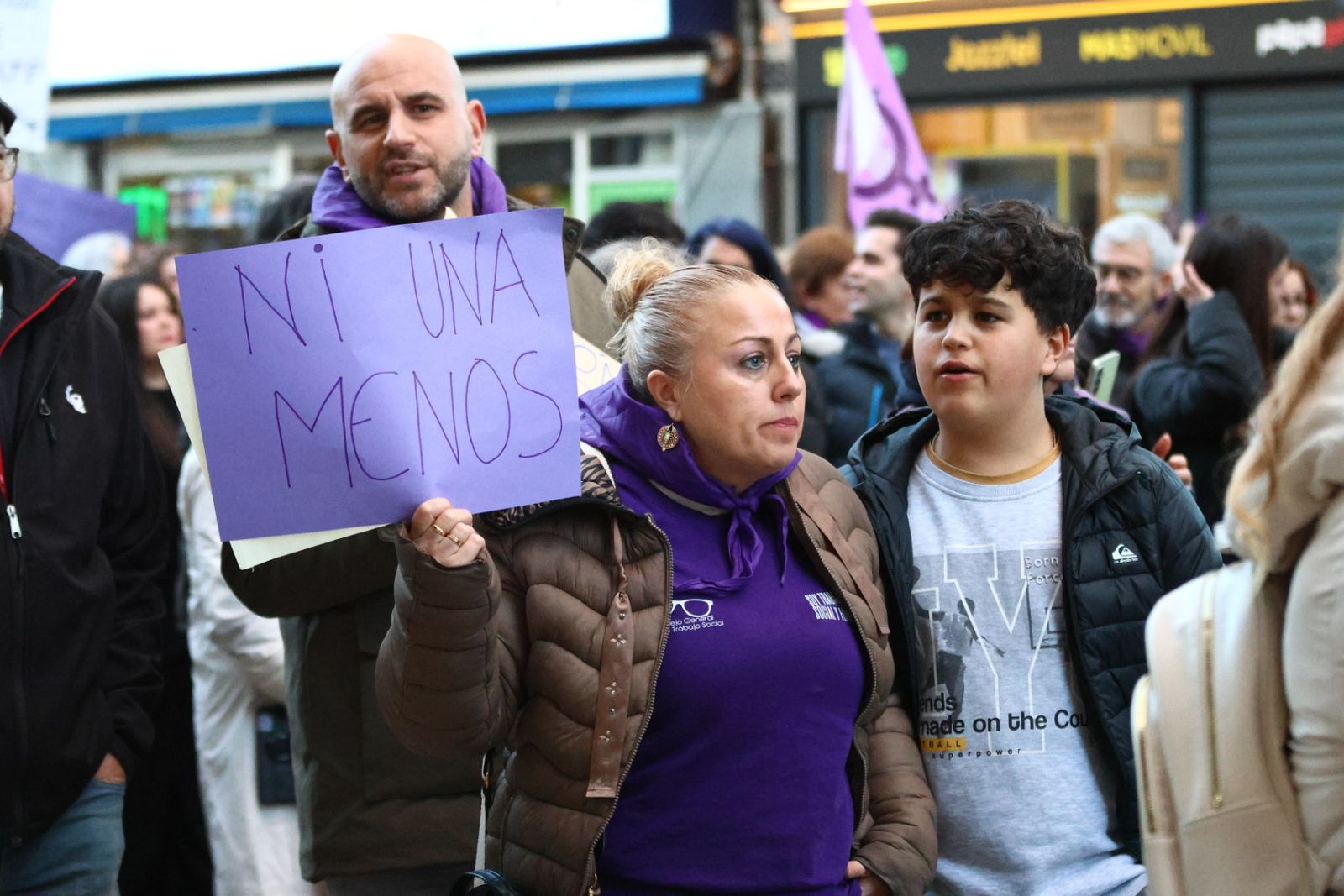 Manifestación por el 8M en Salamanca