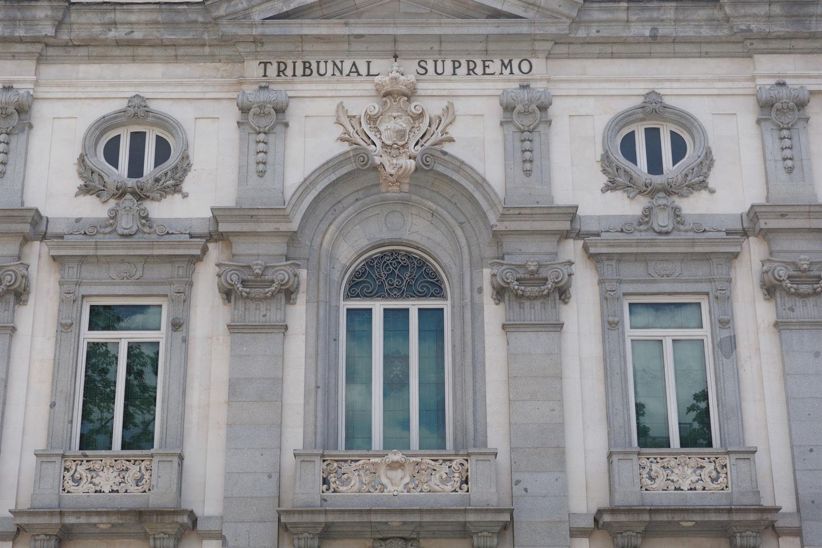 Fachada del Tribunal Supremo. EP