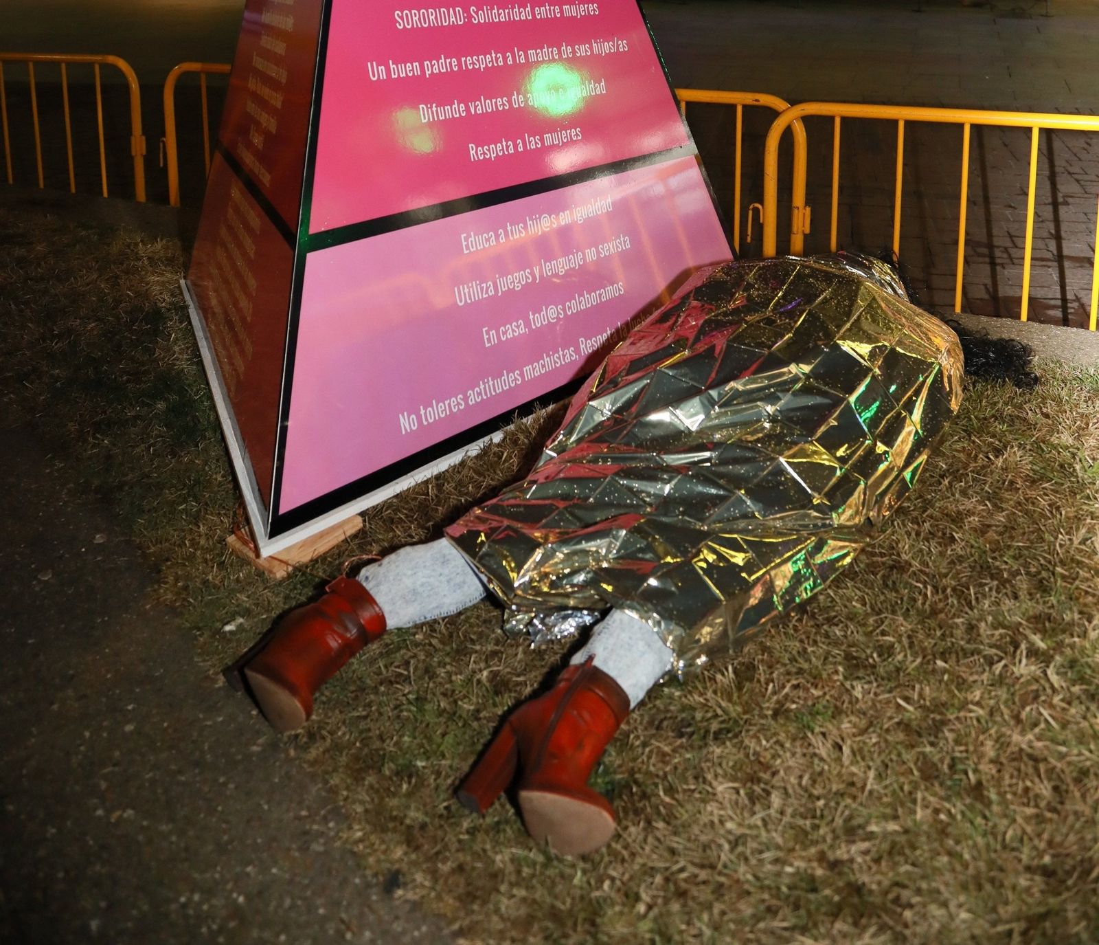 Campaña en Getafe con motivo del 25N