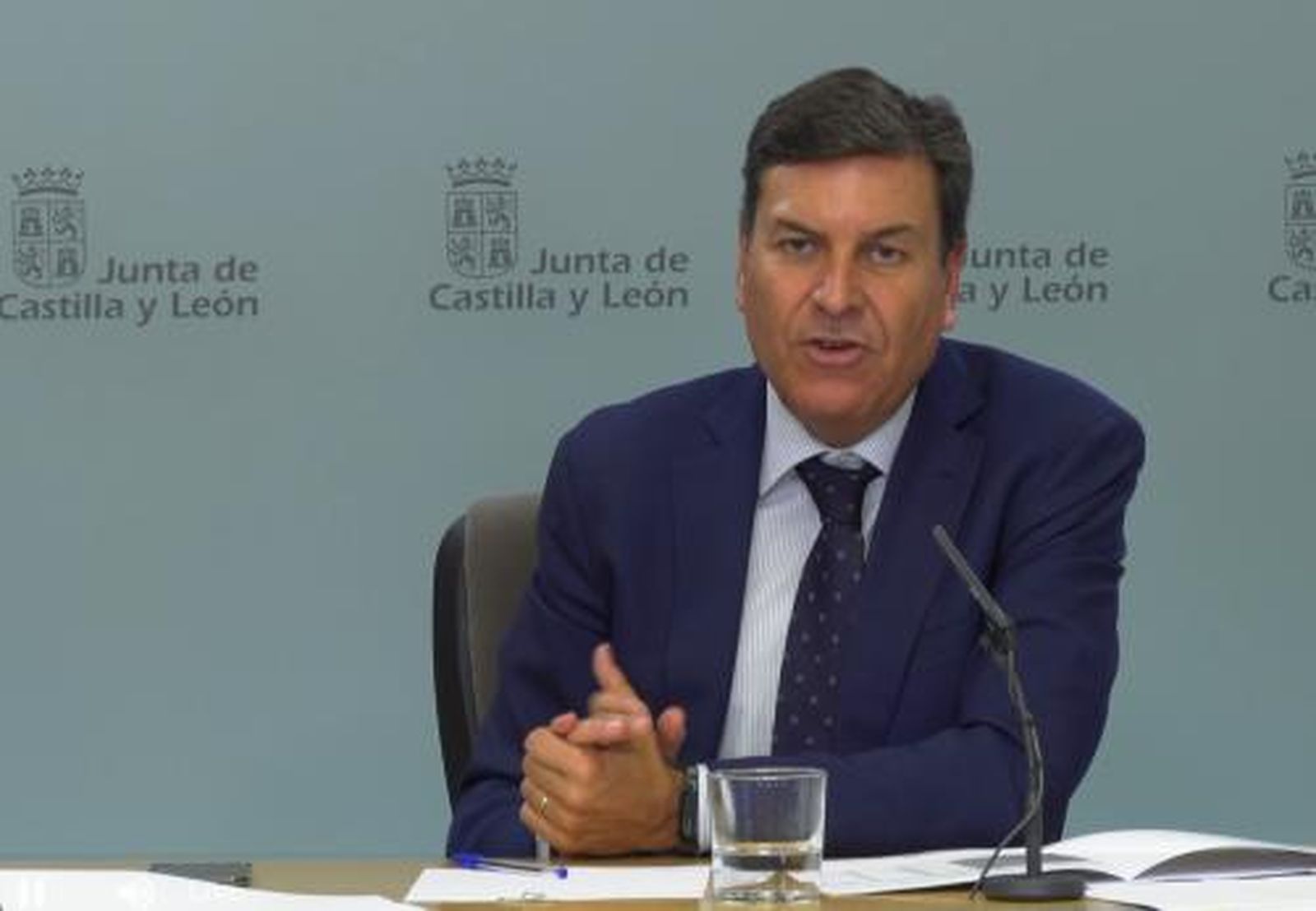 Fernández Carriedo, consejero de Economía y Hacienda. Foto de archivo