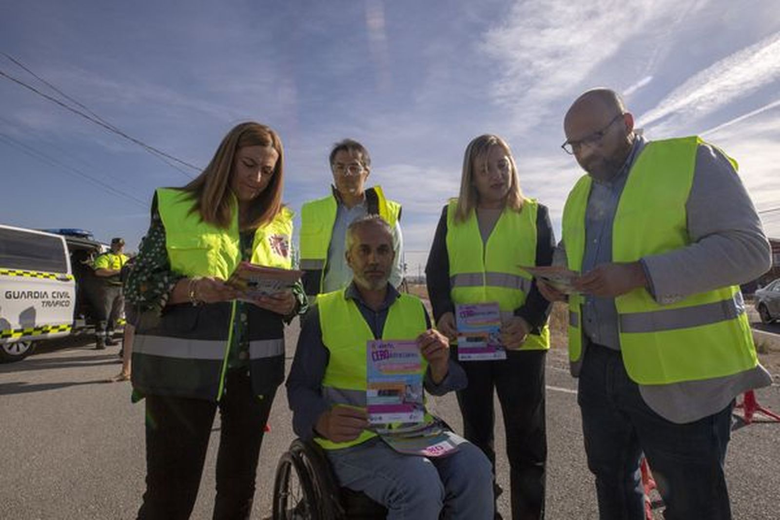 Virginia Barcones en la reunión de la camapaña de la DGT. ICAL