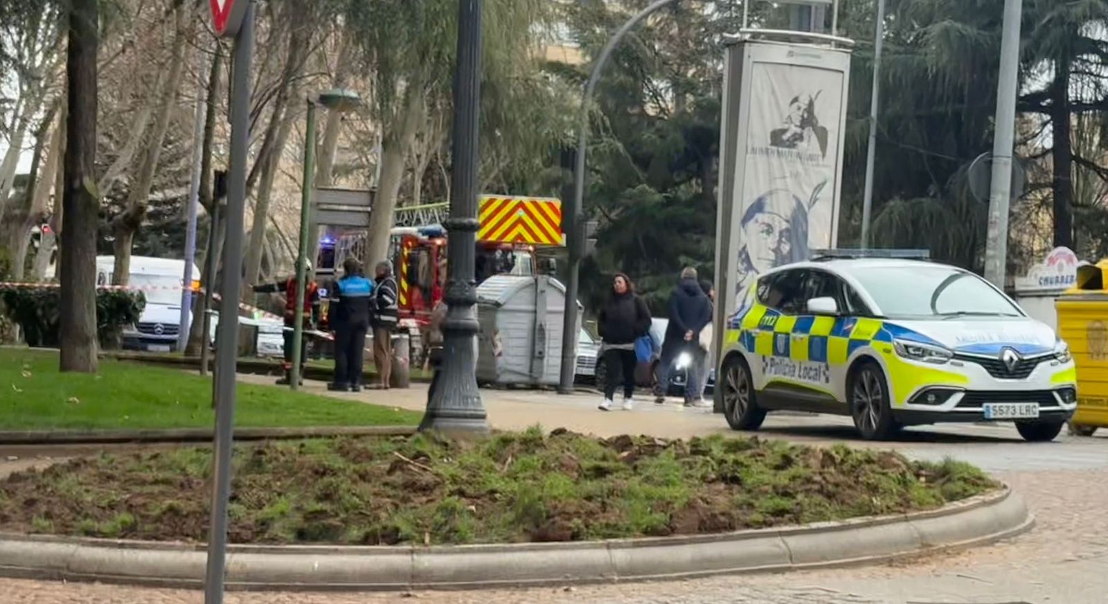 Diferentes incidencias movilizan a los servicios de emergencia en Salamanca