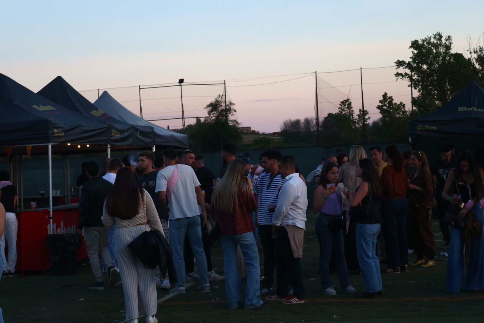 Salamanca de noche, sábado 18 de abril