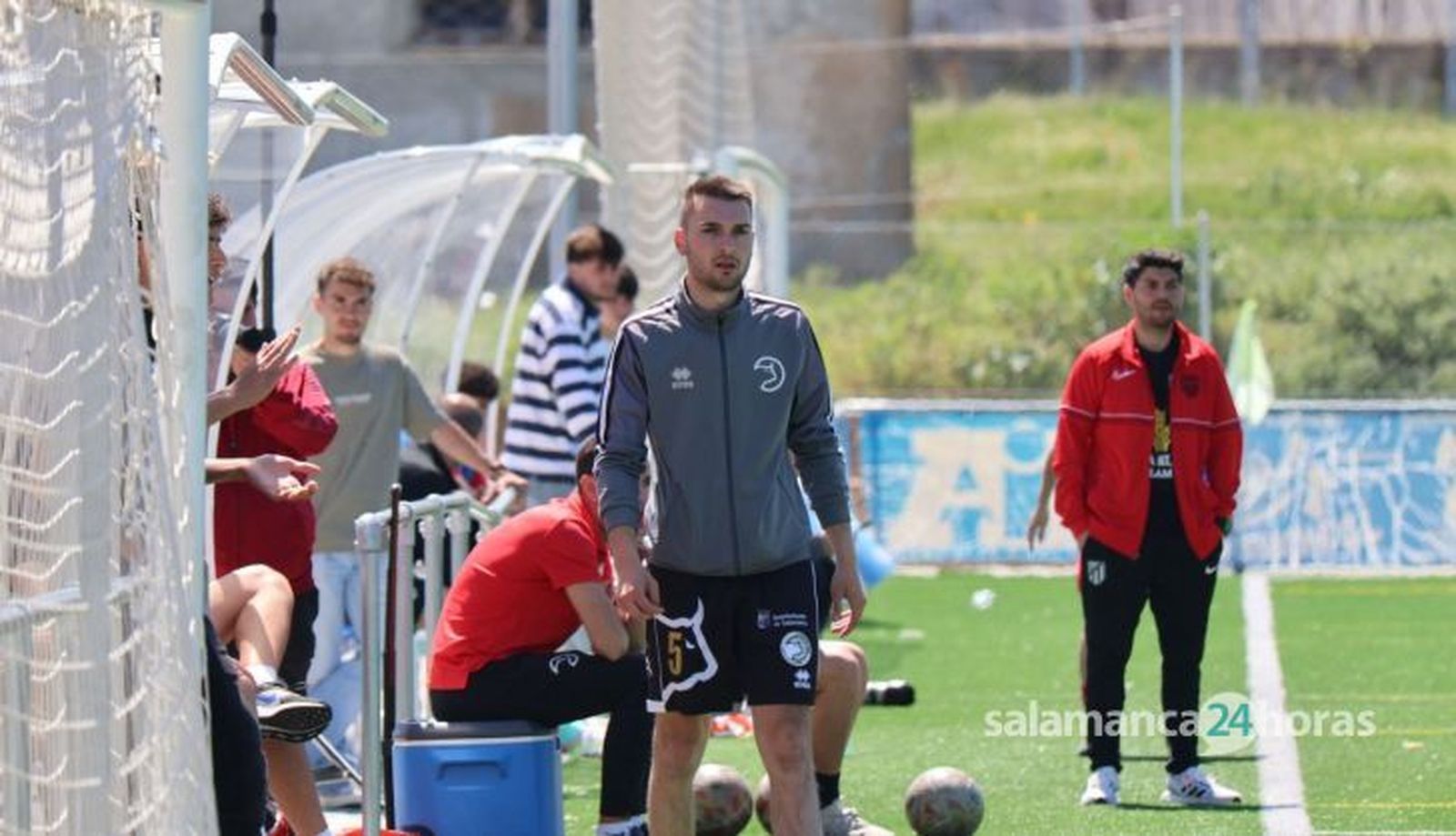 Josete, durante un partido de Unionistas de LIga Nacional | FOTO SALAMANCA24HORAS.COM