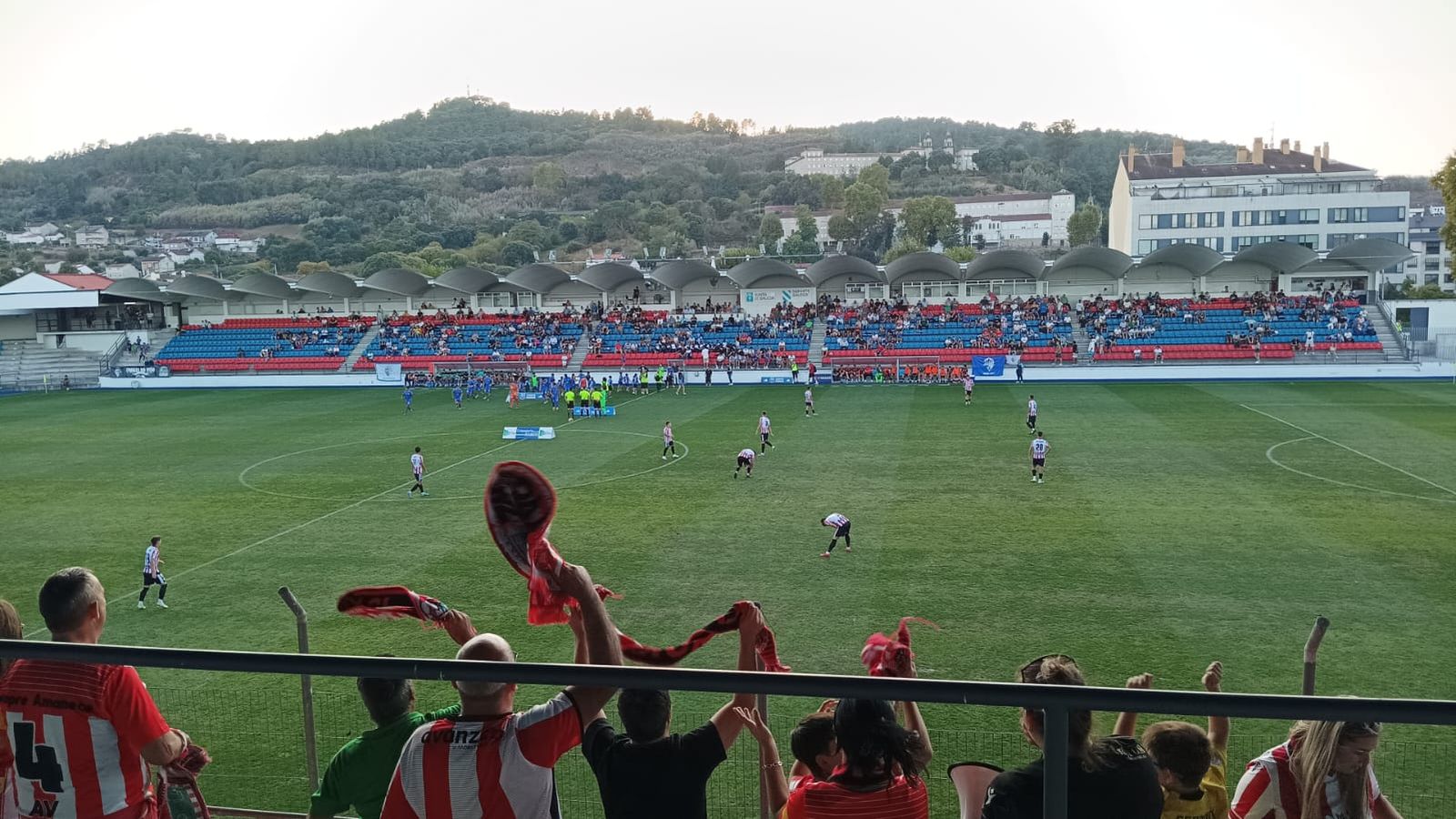 Partido del Zamora CF en Ourense. ARCHIVO