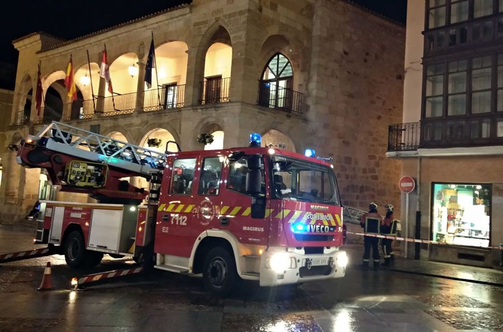 Bomberos plaza mayor herreros