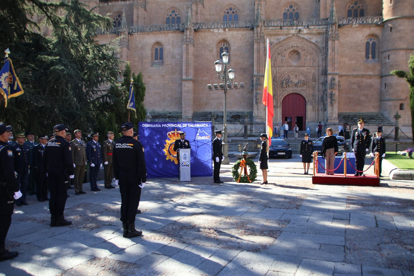 Acto institucional conmemorativo del Día de la Policía Nacional