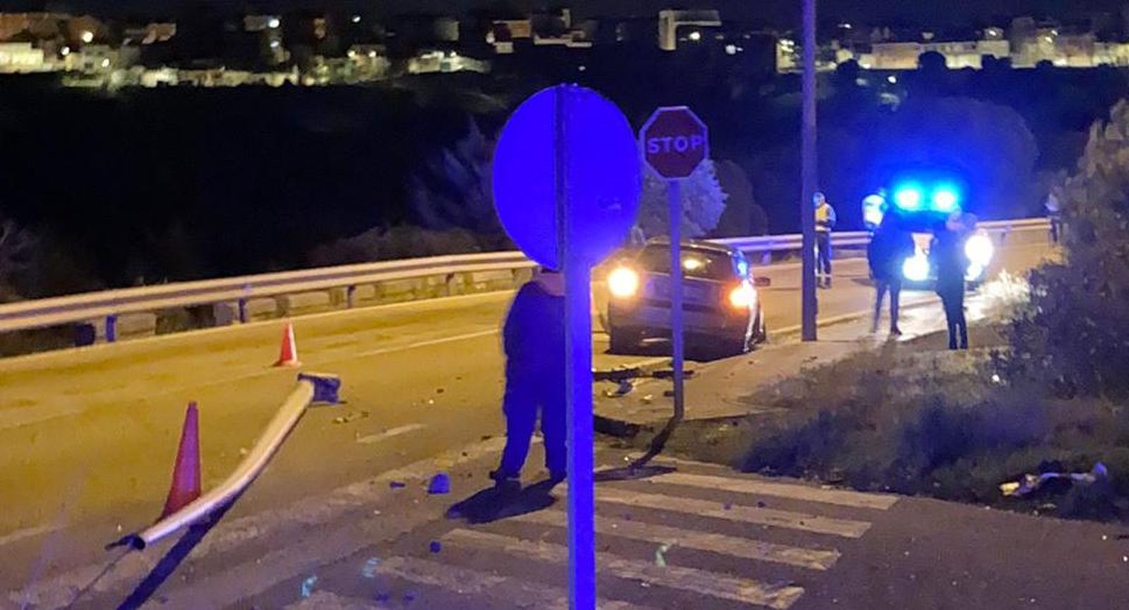 Imagen del accidente