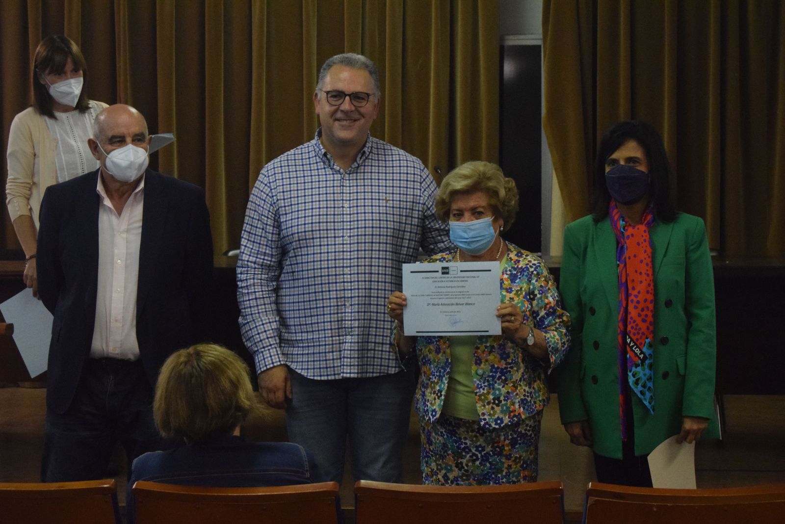 Entrega diplomas UNED Senior Curso 2021/2022