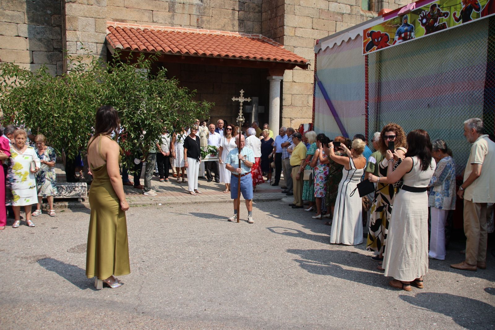 Masueco misa y procesión en honor a San Bernardo