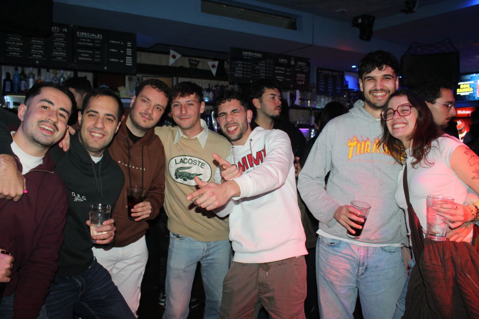 Salamanca de noche, viernes 24 de enero