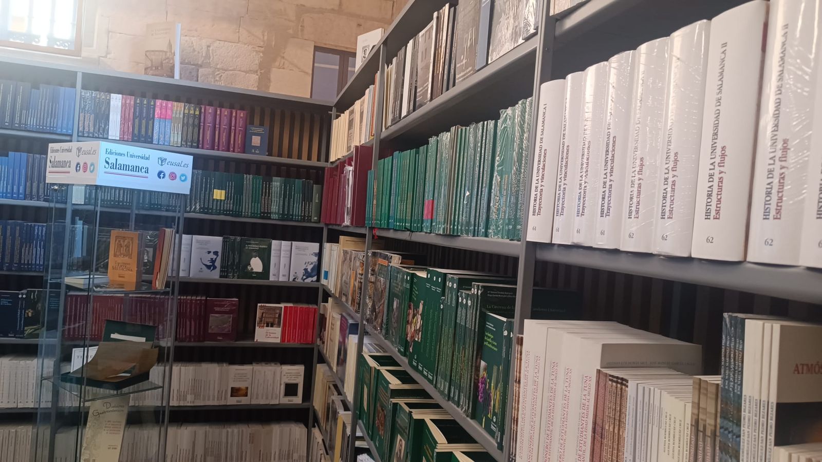 La Universidad de Salamanca inaugura su librería en el Centro Internacional del Español
