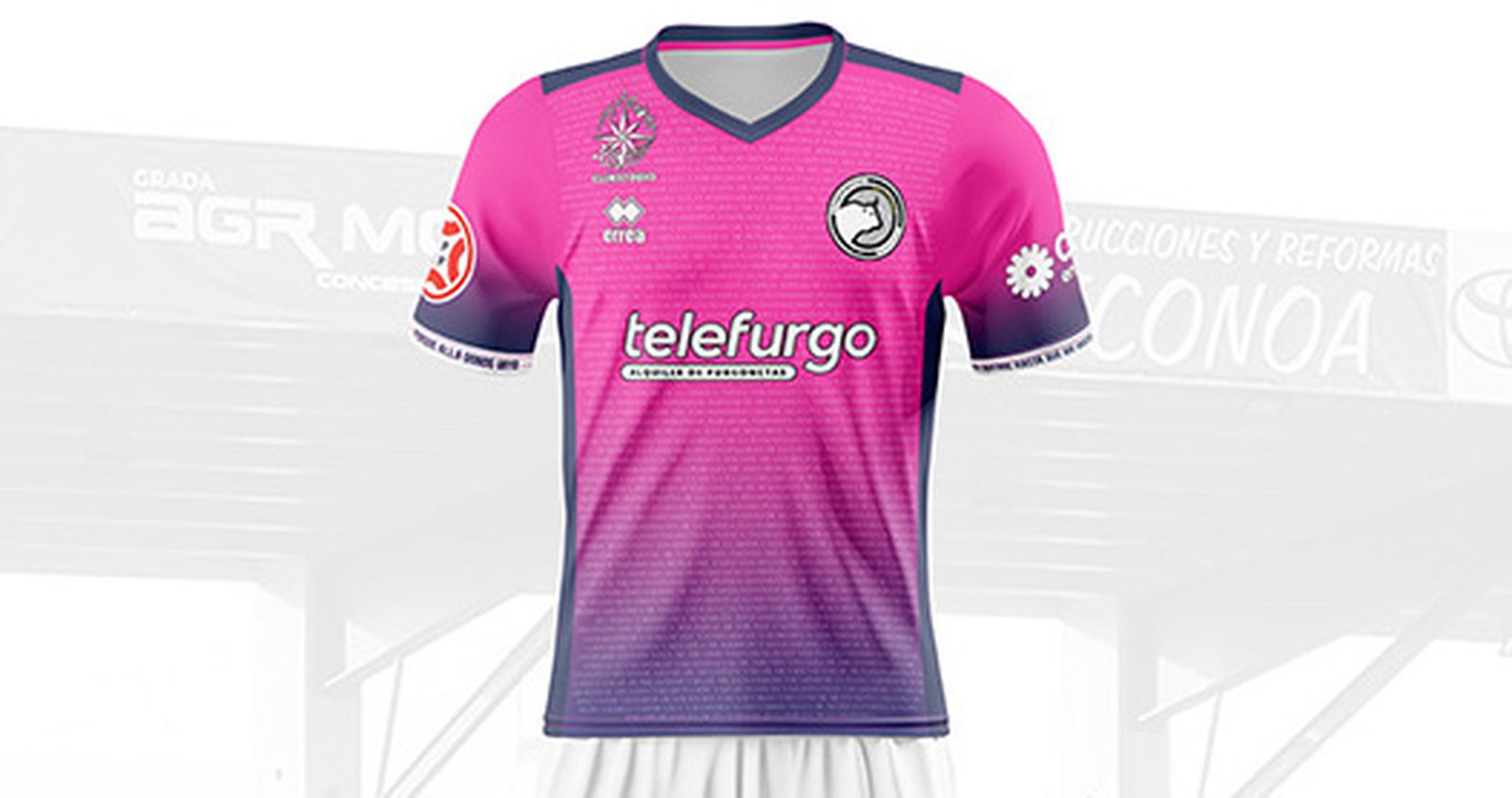 Segunda equipación de Unionistas para las temporadas 2026/27 y 2027/28