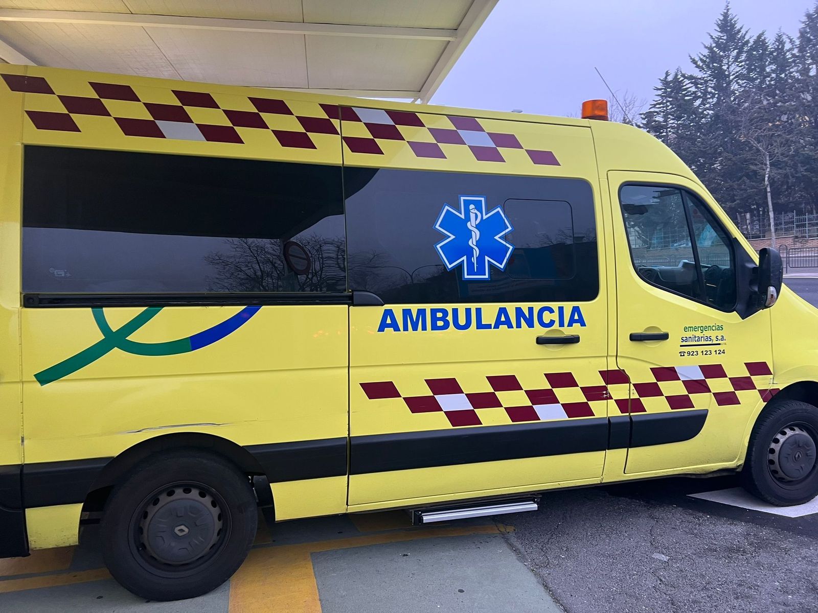 Ambulancia. Foto de archivo