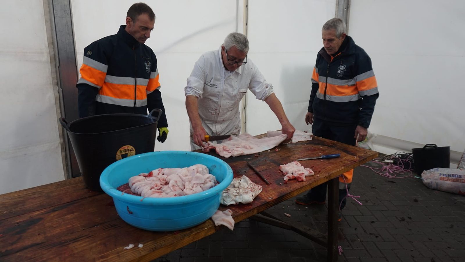 Matanza tradicional en Castellanos de Moriscos