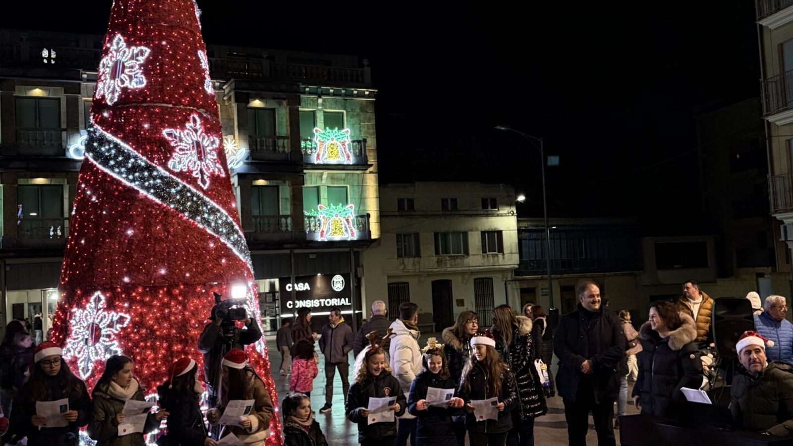 Encendido de las luces de Navidad de Guijuelo