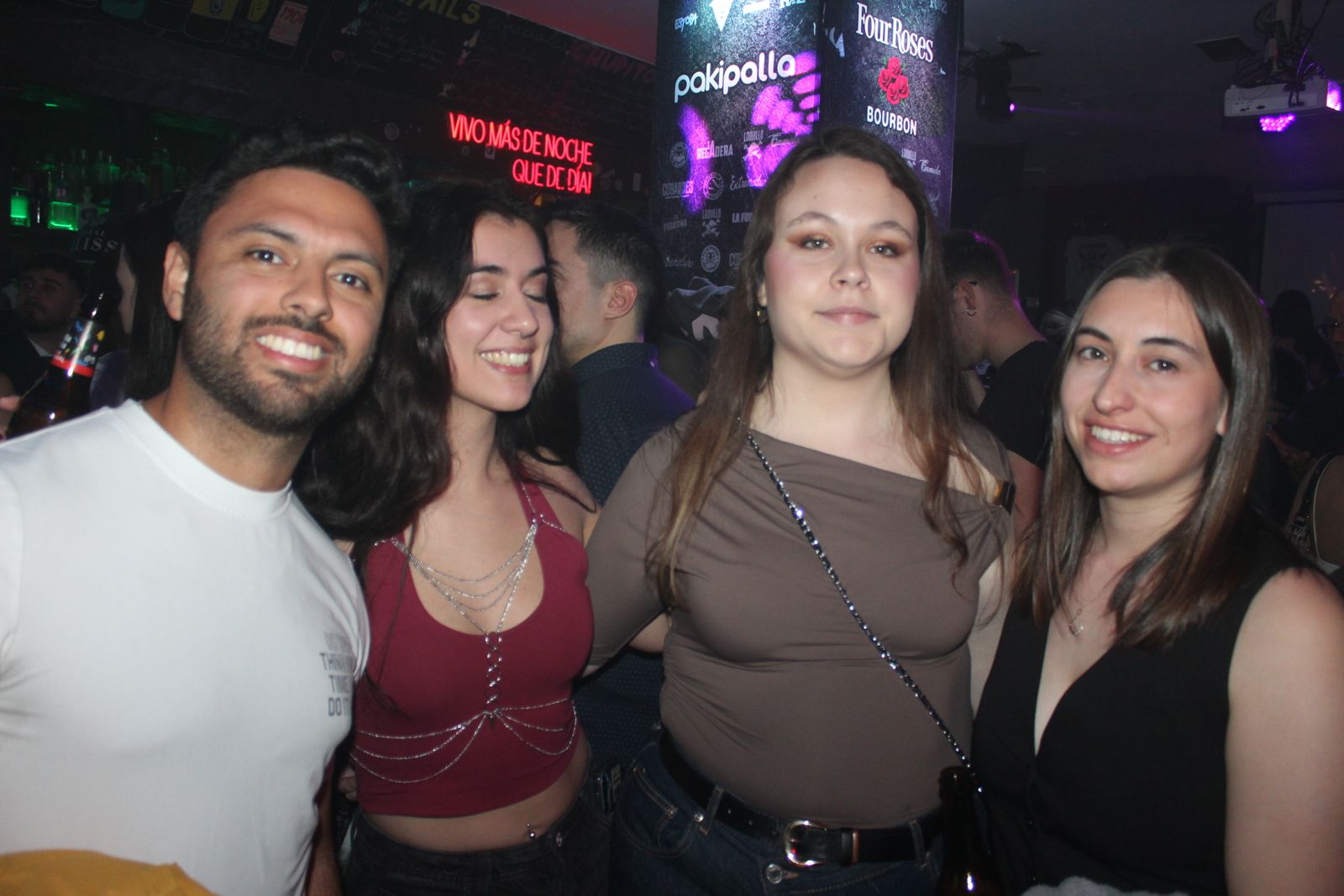 Salamanca de noche, sabado 28 de febrero