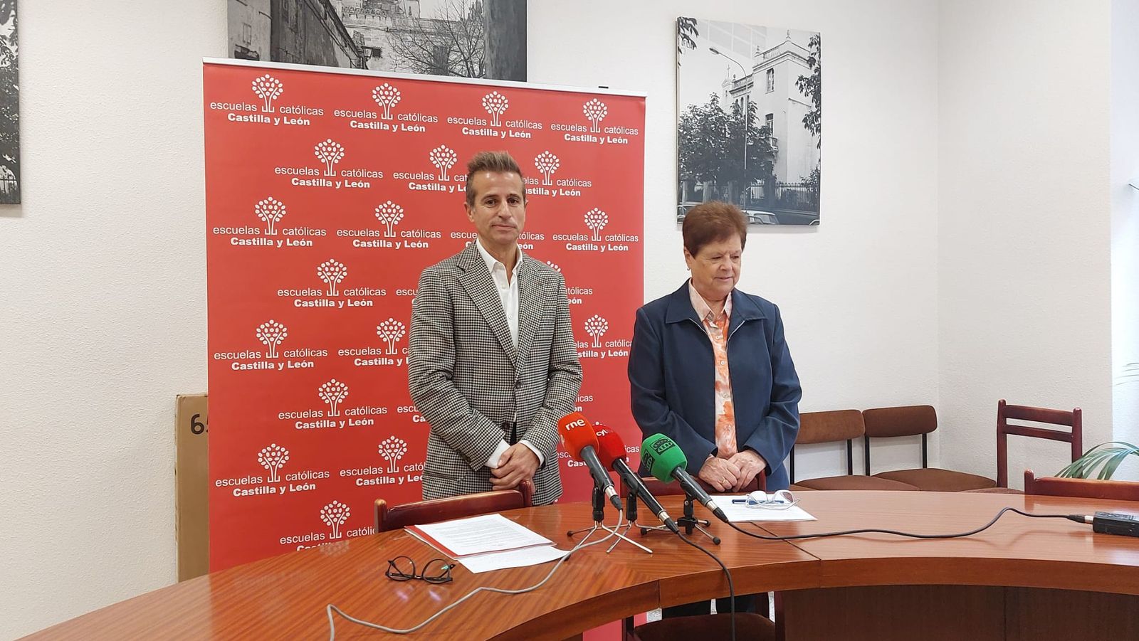 Rueda de prensa de Escuelas Católicas.