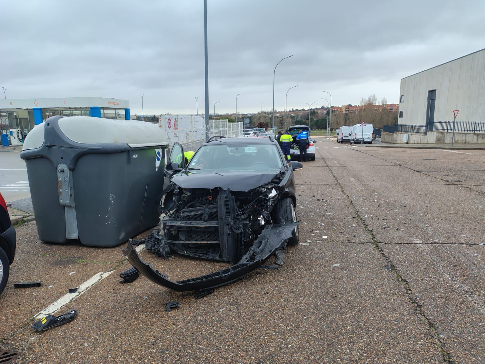 Accidente en Carbajosa de la Sagrada
