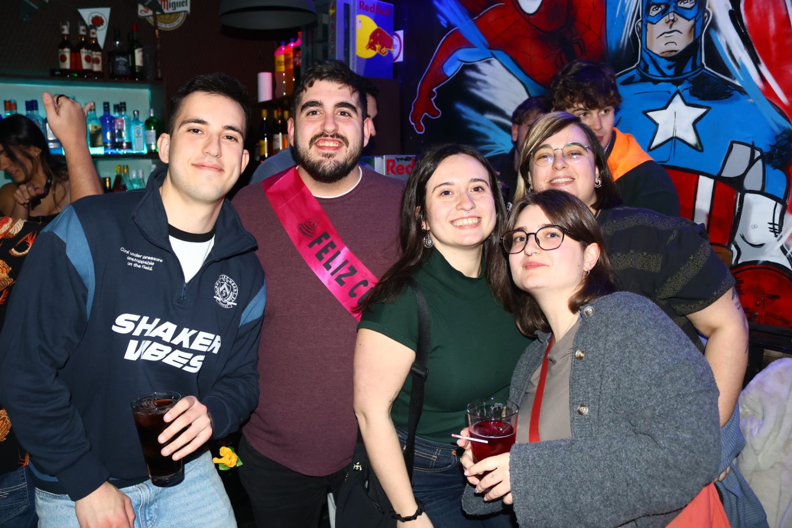 Salamanca de noche, sábado 21 de febrero