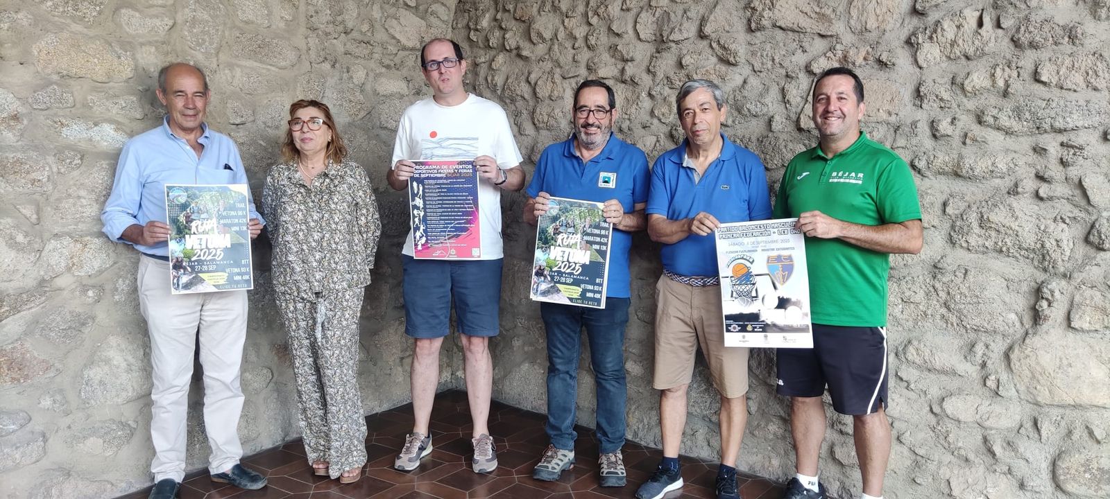 Béjar, presentación de los  eventos deportivos ferias y fiestas