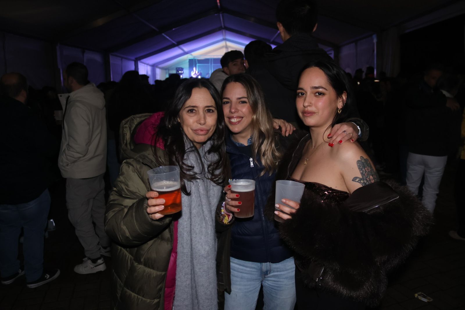 Salamanca de noche, viernes 7 de febrero