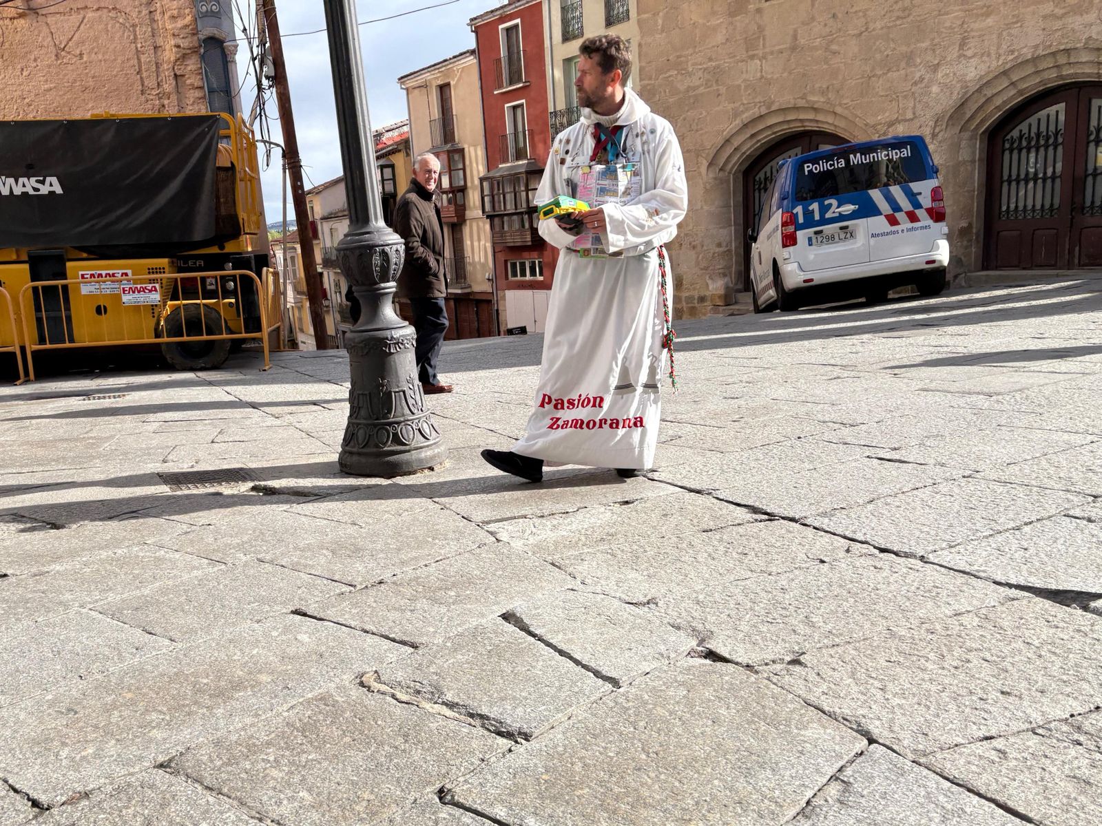 El vendedor de la ONCE más semana santero está en Zamora.