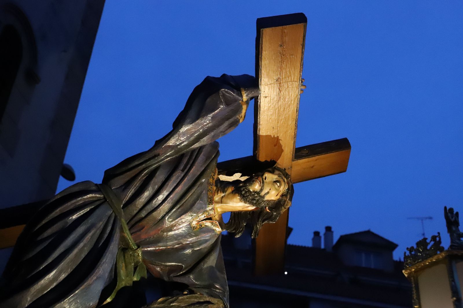 Jesús en su Tercera Caída, obra de Quintín de Torre