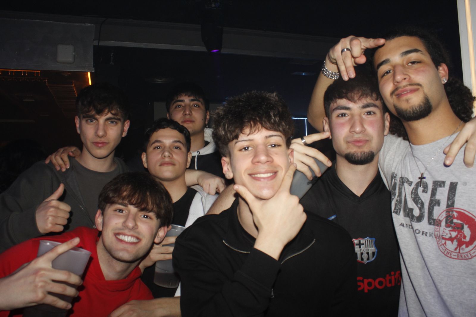 Salamanca de noche, sábado 8 de marzo