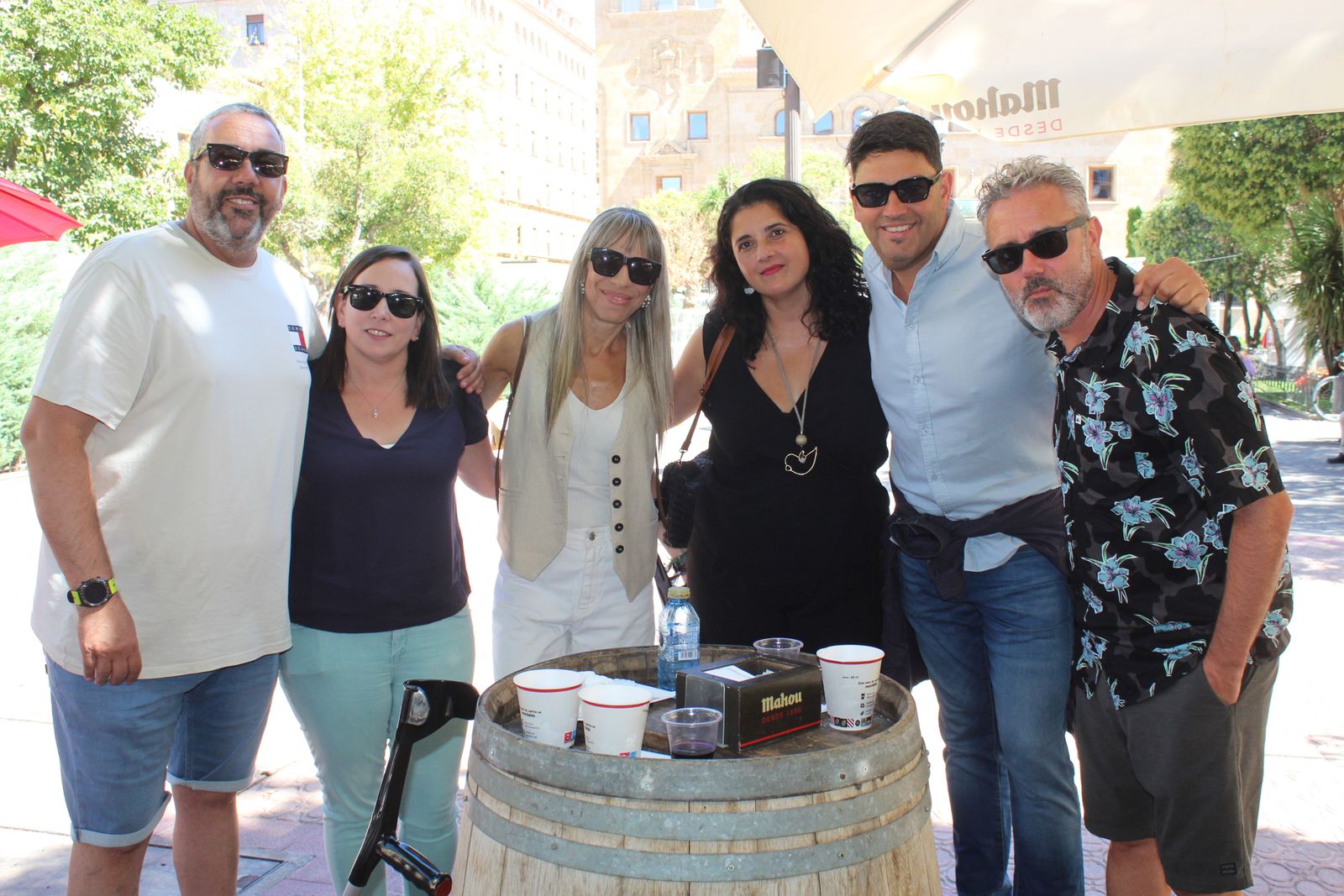 Ambiente en la Feria de Día en el mediodía de este jueves